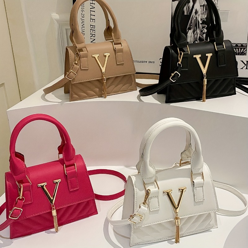 Women'S Shoes Louis Vuitton - Tas Selempang Berlapis Jahitan Modis, Tas