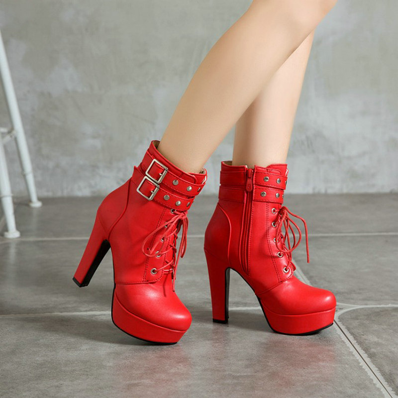 Women Shoes For Big Feet - Sepatu Bot Tinggi Wanita Musim Dingin