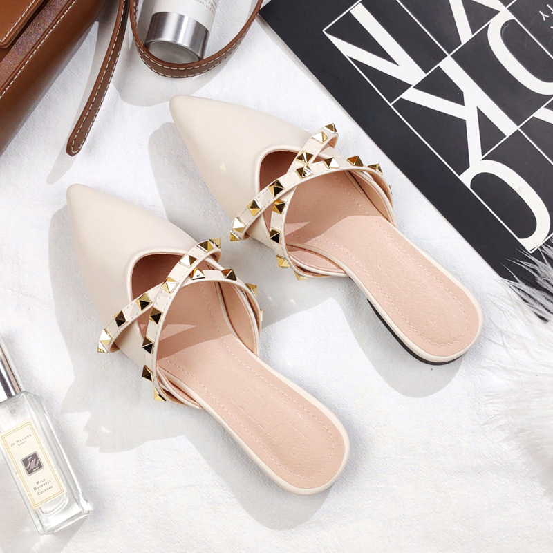 Sandal Wanita 2026 Model Baru, - Slip On Mule Flat ulasan dan harga