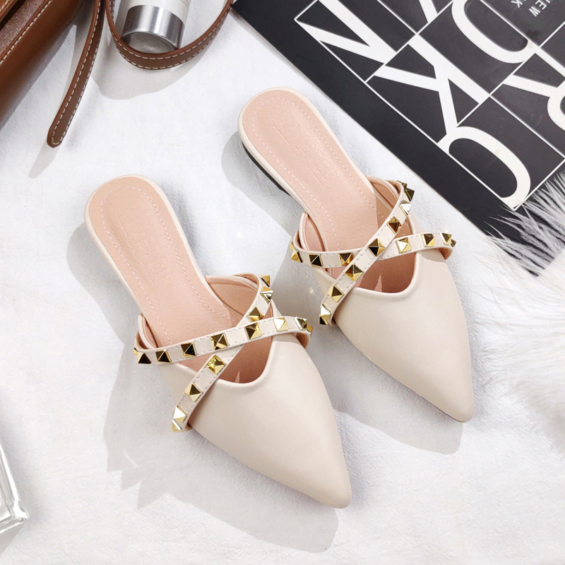 Sandal Wanita 2026 Model Baru, - Slip On Mule Flat ulasan dan harga