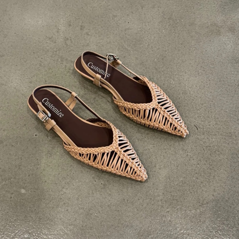 Sandal Wanita Model Romawi Any - Slip On Mule Flat ulasan dan harga