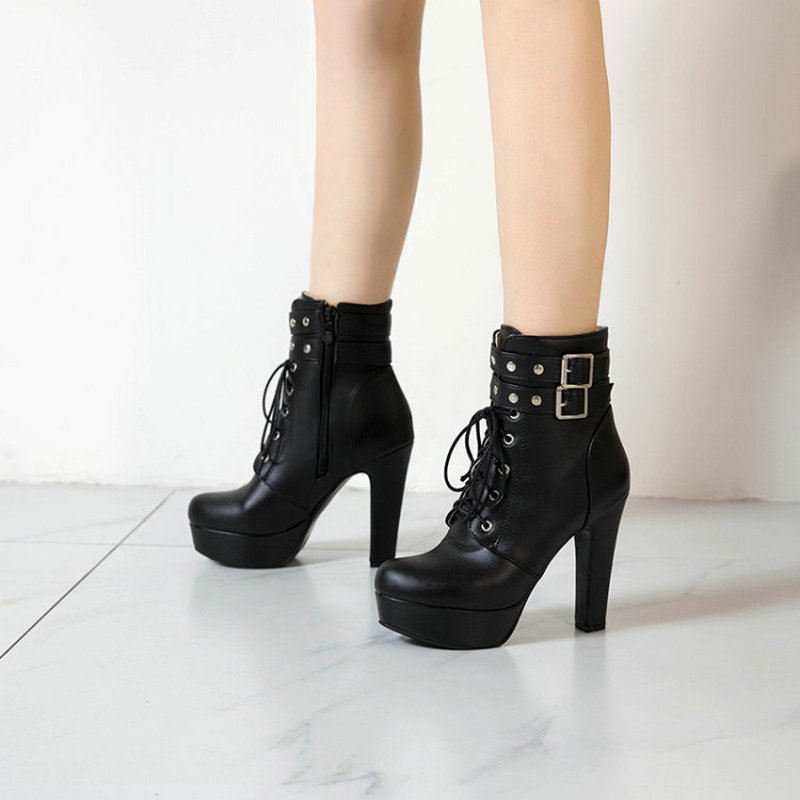Sepatu Bot Tinggi Wanita Musim - Women Shoes For Big Feet ulasan dan harga