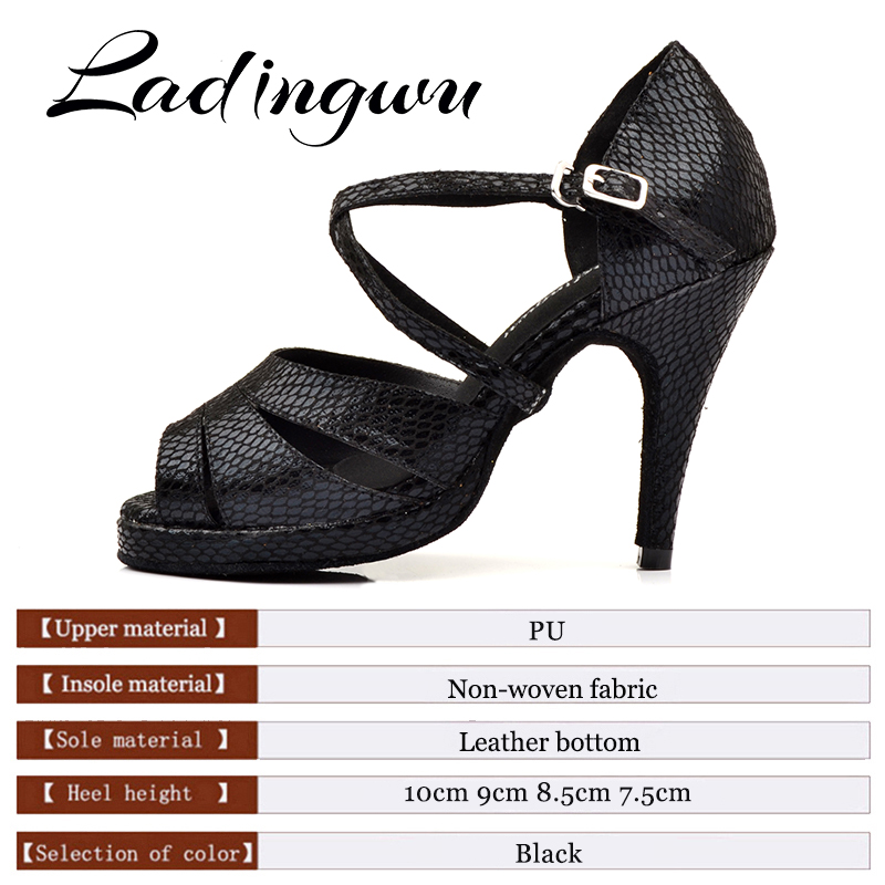 Ladingwu Sepatu Dansa Salsa Wa - Women'S Shoes Z ulasan dan harga