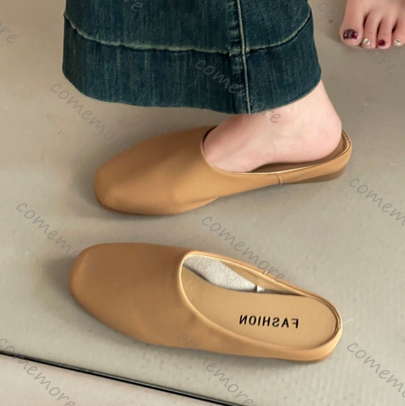 Comemore Sandal Setengah Baoto - Slip On Mule Flat ulasan dan harga