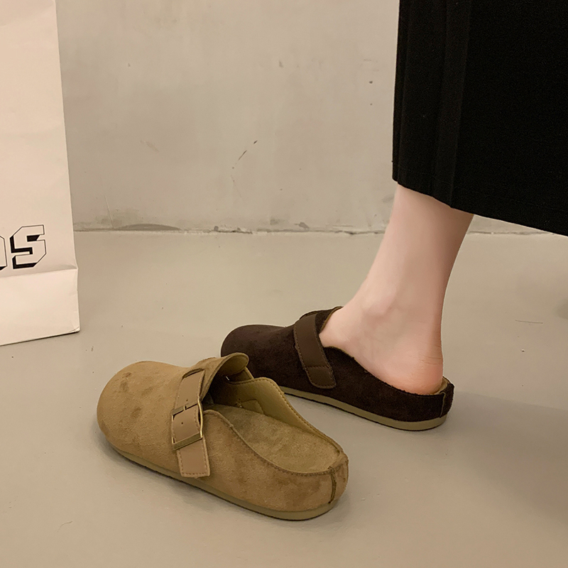 Sepatu Clog Wanita Berujung Bu - Slip On Mule Flat ulasan dan harga