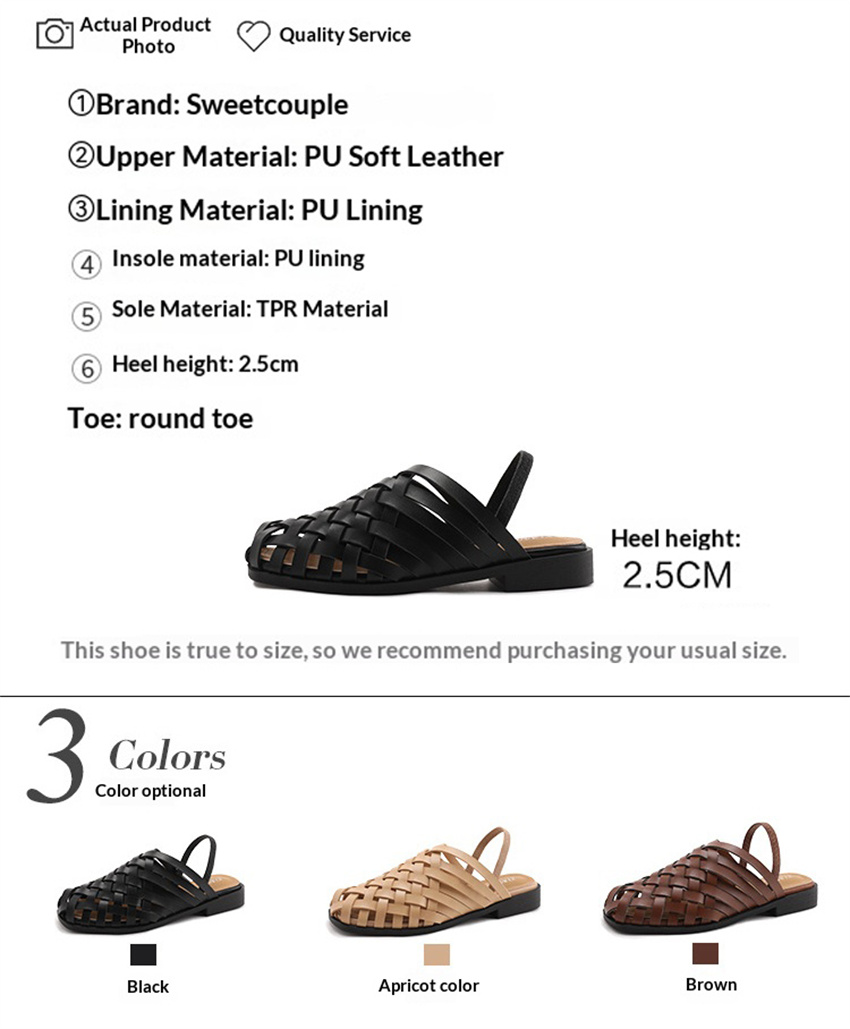 сандали женские Sandal Datar W - Slip On Mule Flat ulasan dan harga