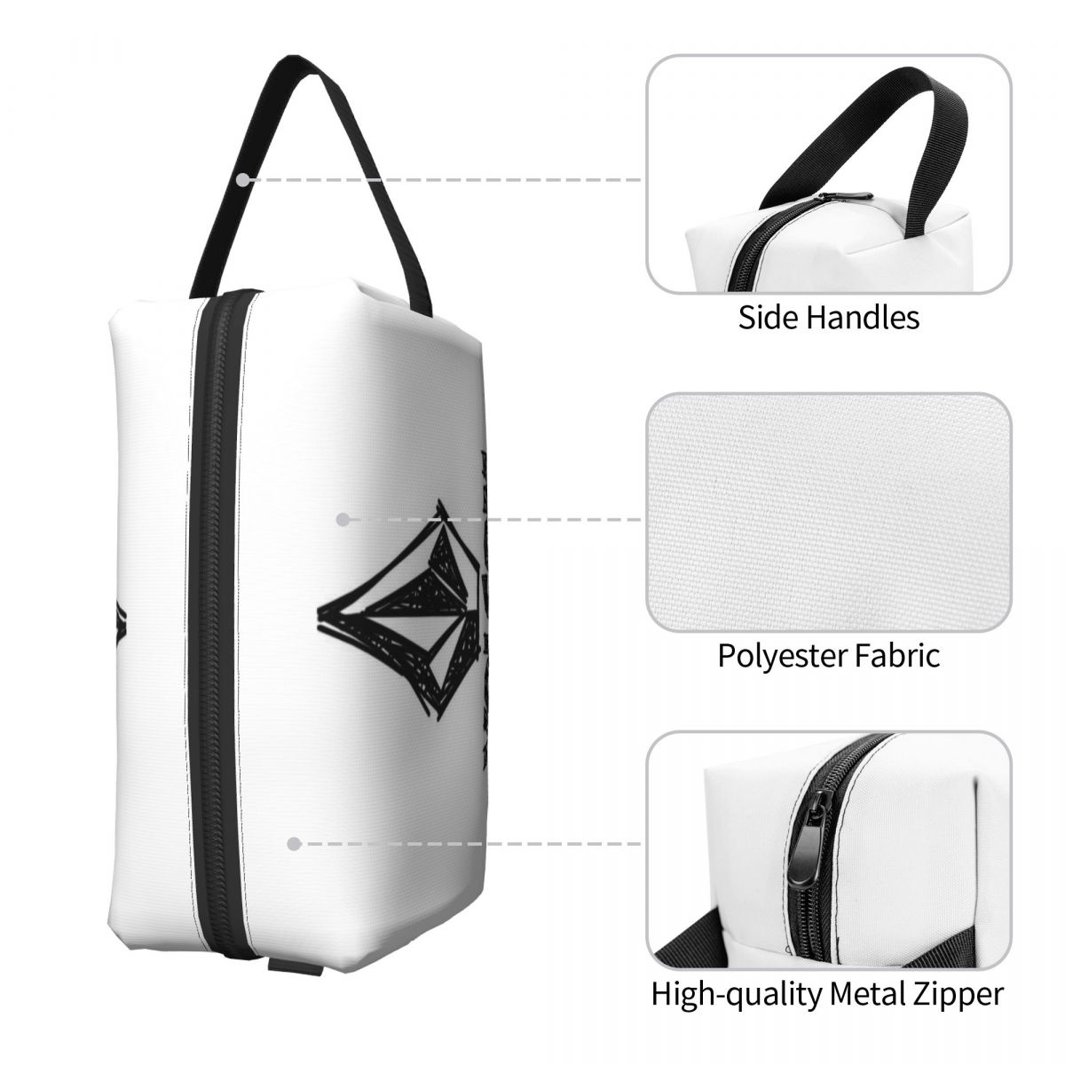 Tas Makeup Logo V-Volcom Organ - Women'S Shoes Louis Vuitton ulasan dan harga