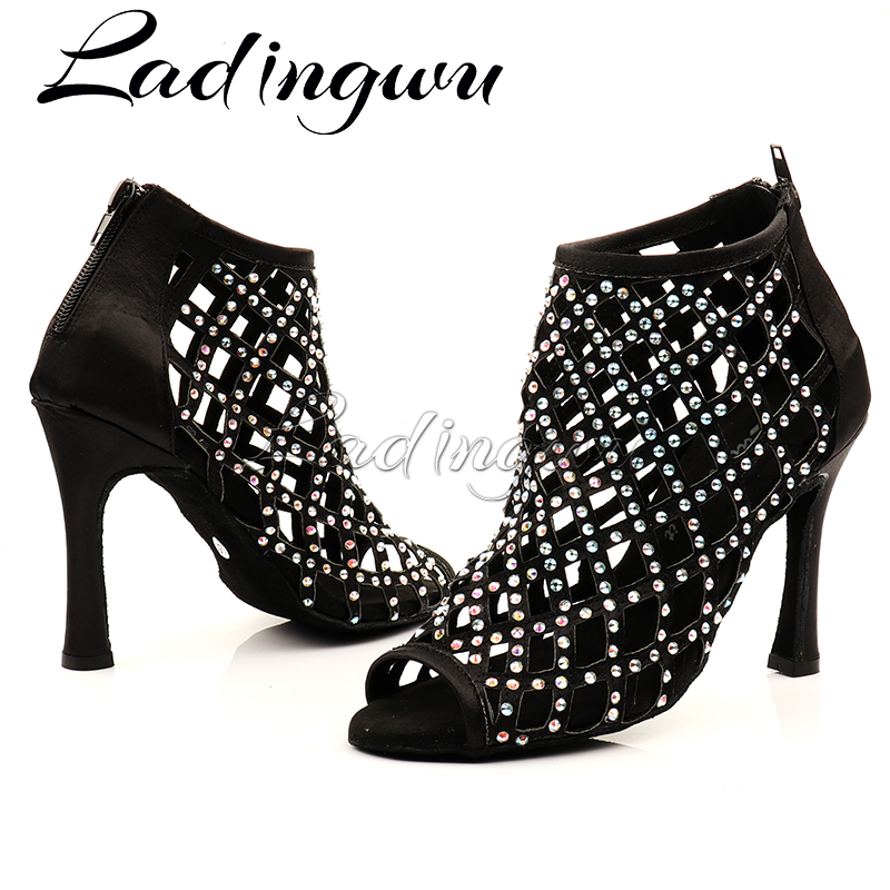 Ladingwu Hitam Tari Sepatu Wan - Women'S Shoes Z ulasan dan harga