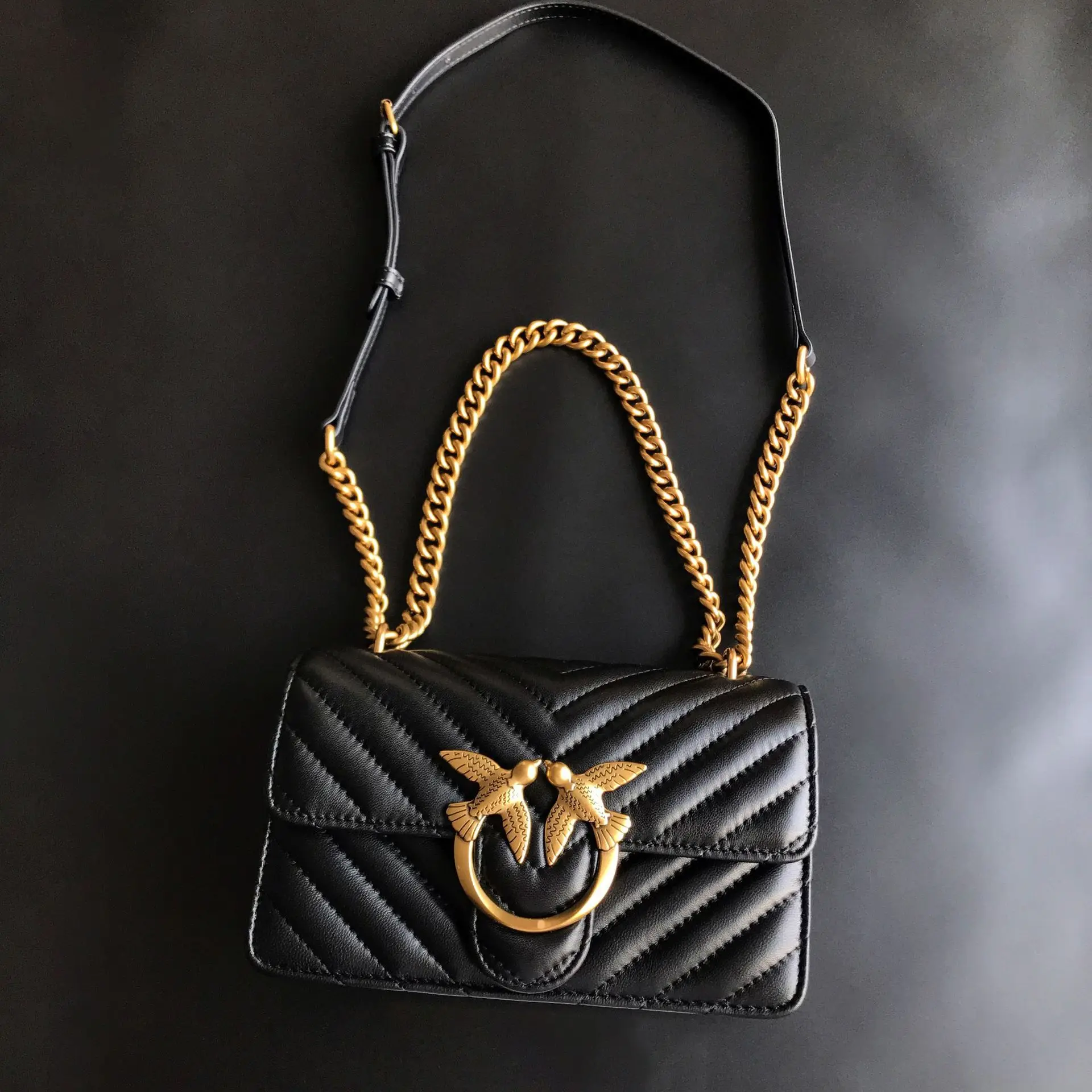 Tas Selempang Kulit Asli Pinko - Women'S Shoes Louis Vuitton ulasan dan harga