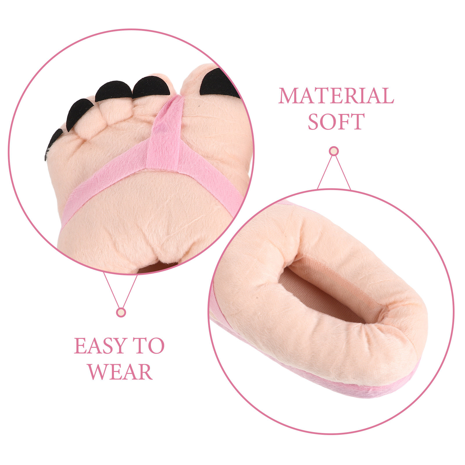 1 Pasang Sandal Kaki Raksasa L - Women Shoes For Big Feet ulasan dan harga